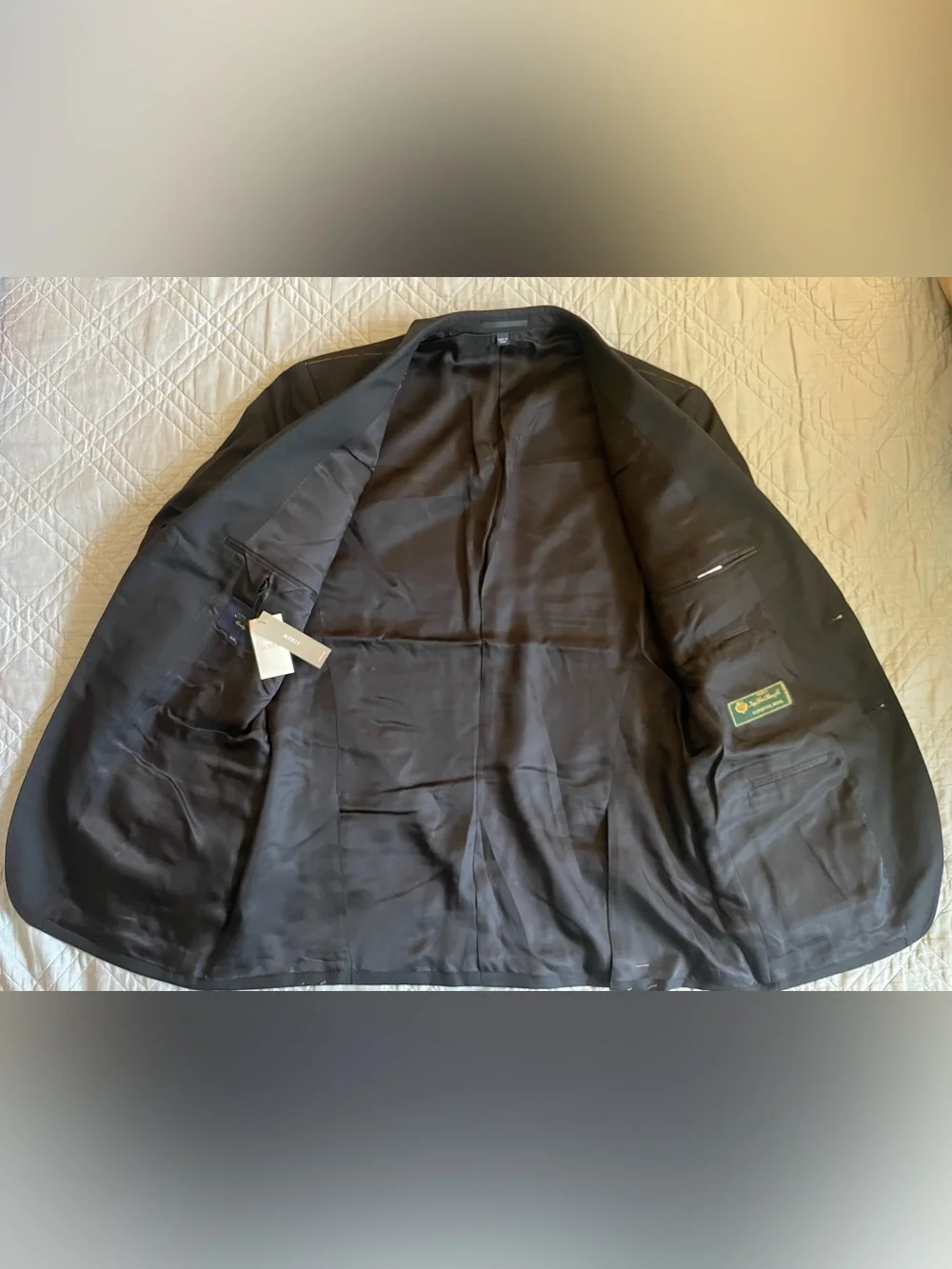 J. CREW Crosby Classic-fit suit jacket in Italian wool Black 42 L $550 BM161